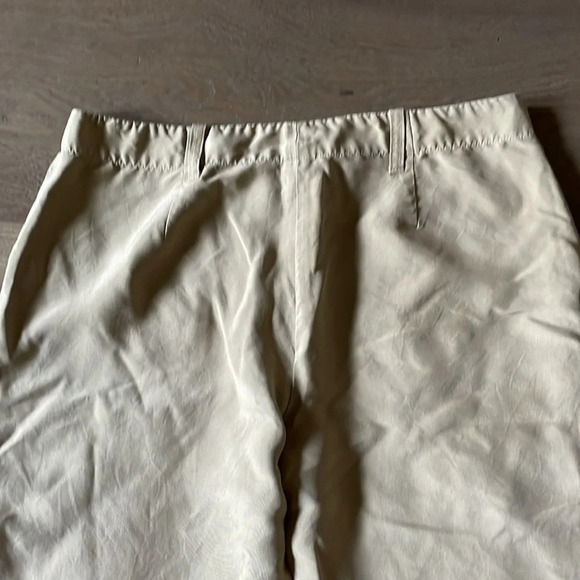 Lauren Ralph Lauren 100% Silk Modern Minimalist Cargo Pants Size 8 - Picture 8 of 10